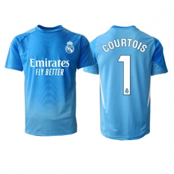 Billige Fotballdrakt Real Madrid Thibaut Courtois #1 Keeper Replika Hjemmedrakt 2025-26 Kortermet